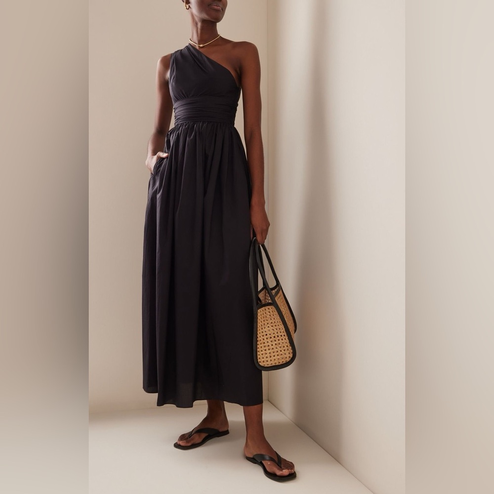SOLD Matteau One Shoulder Cotton Maxi Dress NWT